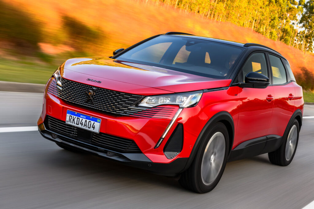 Novo Peugeot 3008 frente
