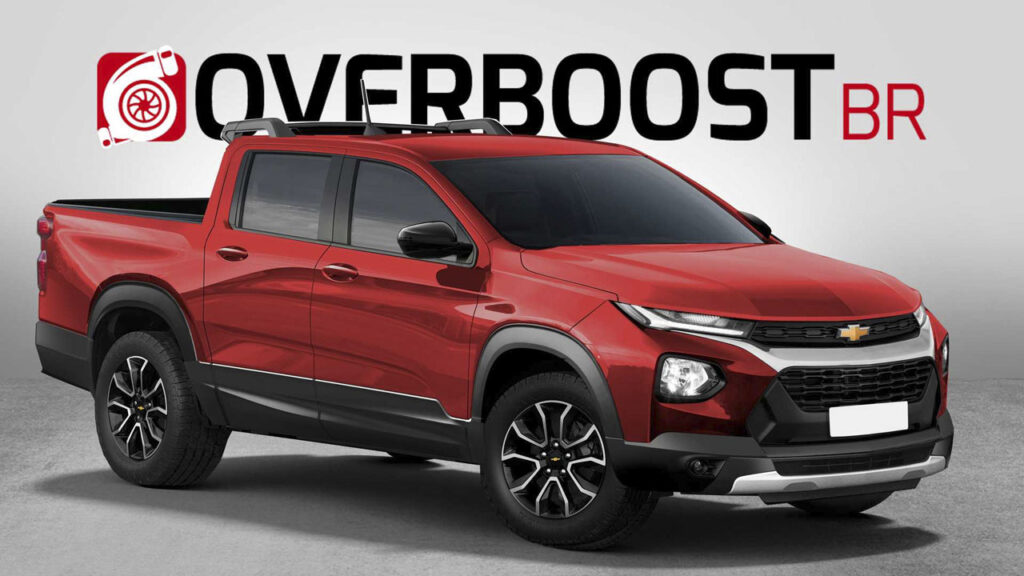 chevrolet nova montana 2023 - projeção