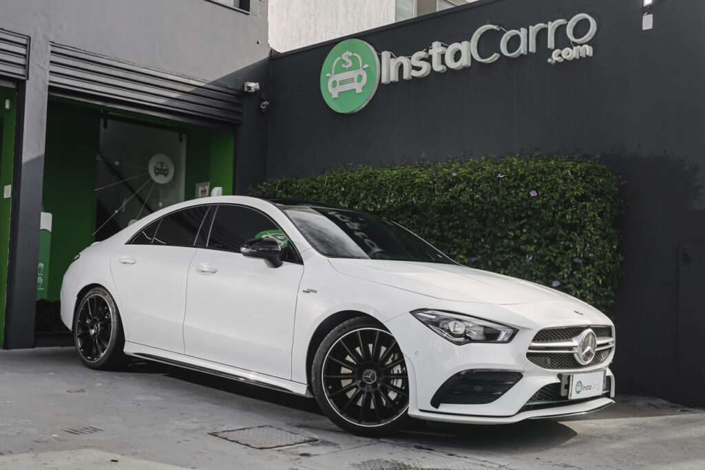 mercedes amg cla 35 branca