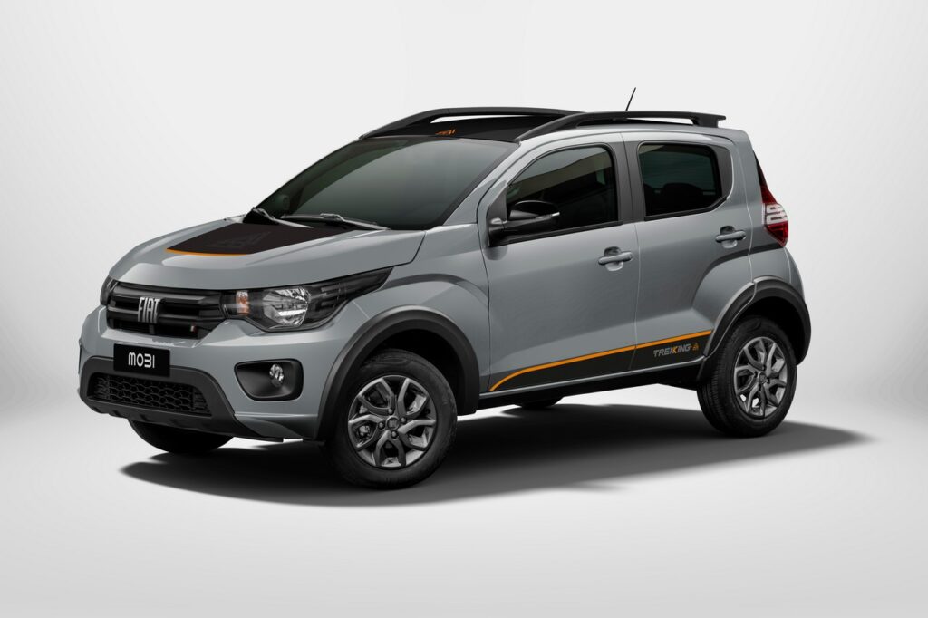 Fiat Mobi 2023 estreia com novos equipamentos de segurança 5 Fiat Mobi Trekking 2023 carros mais baratos desconto governo
