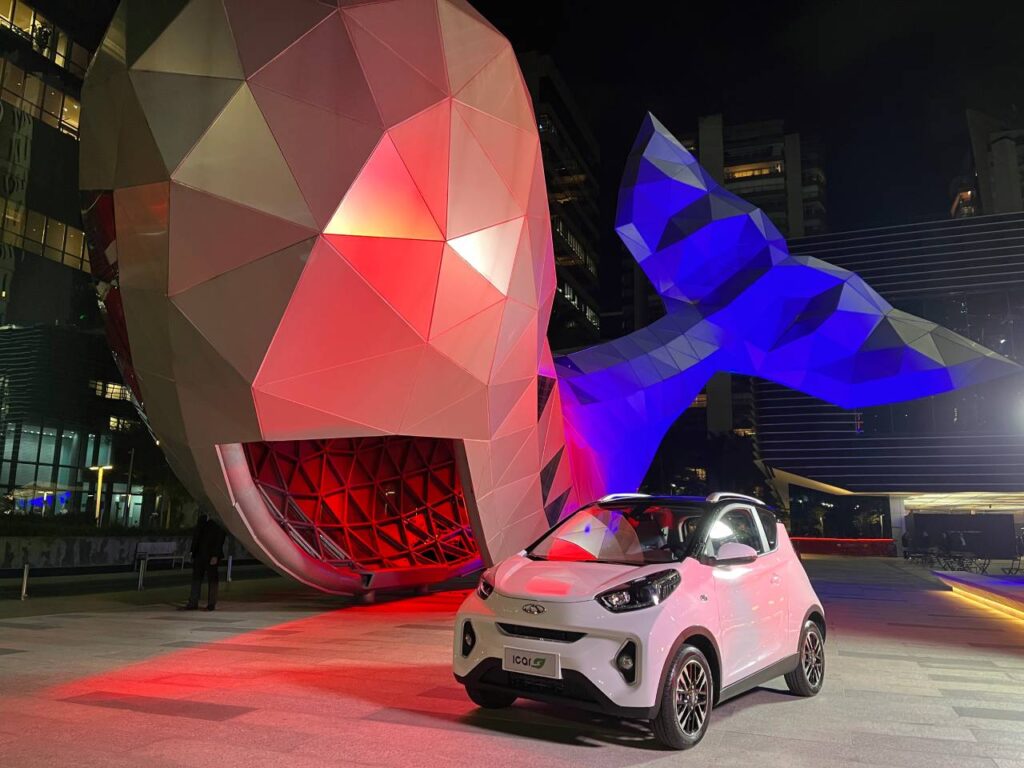 CAOA Chery eletrificados - Chery iCar