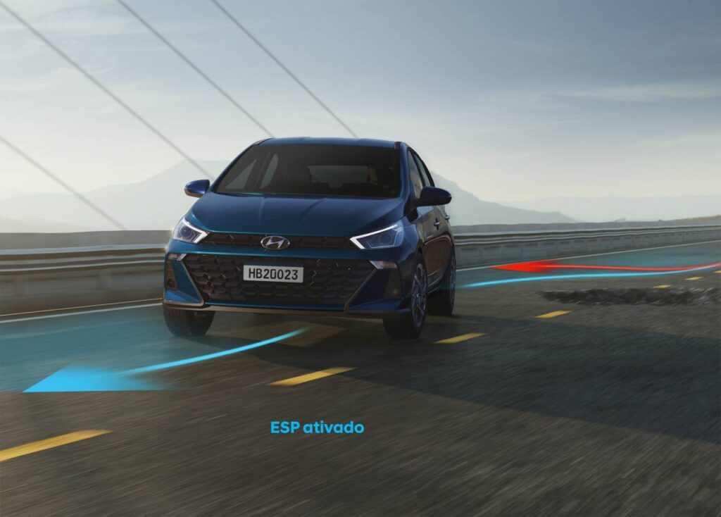 HYUNDAI - HB20 - FEATURE - ESP ESTABILIDADE