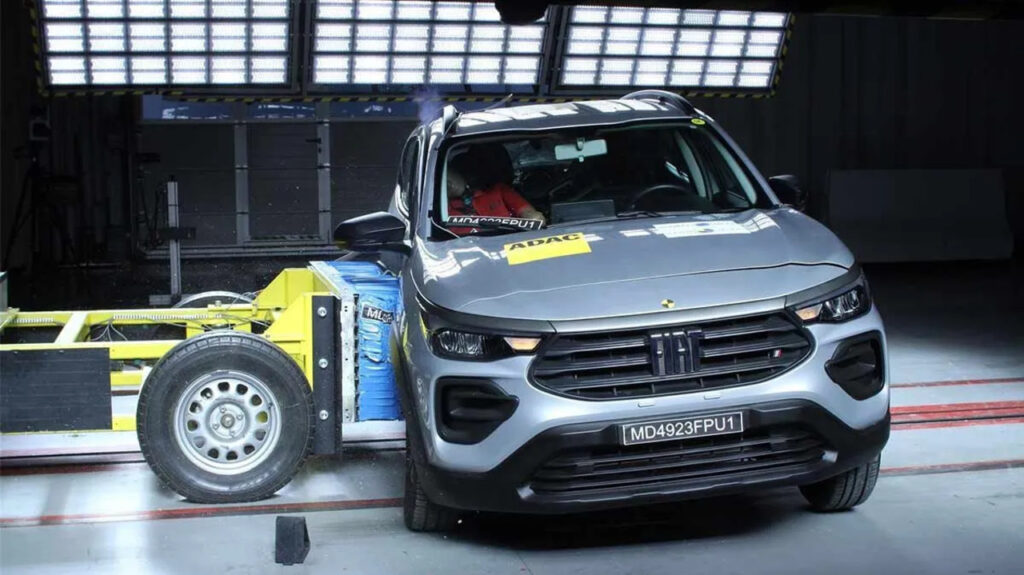 Fiat Pulse teste colisão segurança