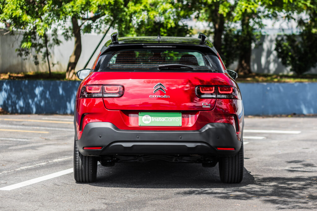 Traseira do Citroën C4 Cactus Feel Pack 2024