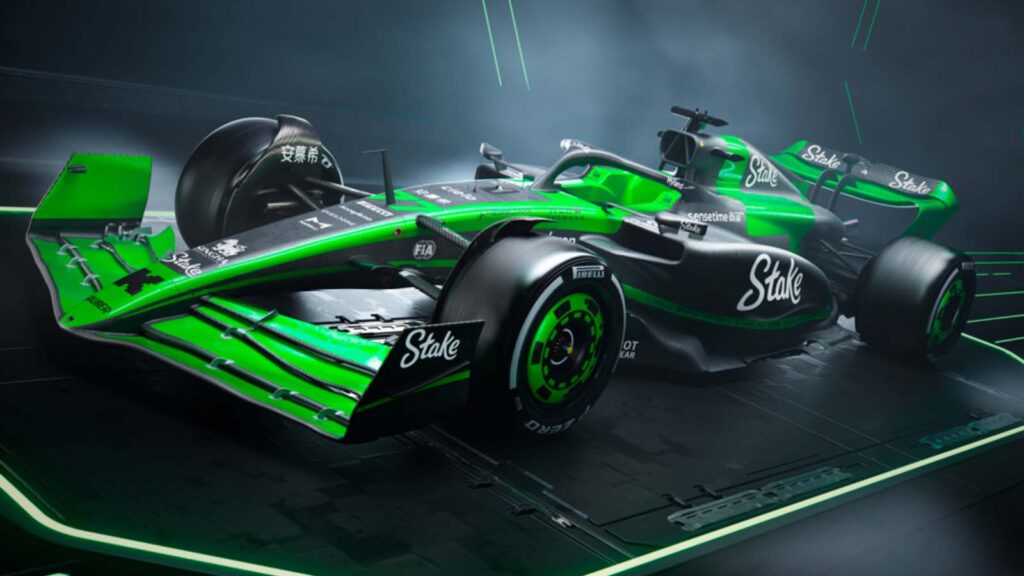 F1: Sauber revela carro verde e preto para a F1 2024, veja fotos 1 stake sauber c44 front planetf1