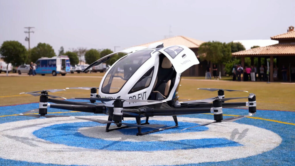 carro elétrico voador voo no Brasil